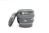 Canon EF 50mm F/1.4 USM Prime lens with both lens caps - EXCELLENT