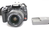 Canon Rebel XTi DSLR Camera with 35-80mm Lens and extras GREAT