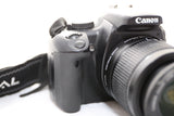 Canon Rebel XTi DSLR Camera with 35-80mm Lens and extras GREAT