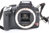 Canon Rebel XTi DSLR Camera with 35-80mm Lens and extras GREAT