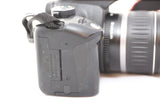 Canon EOS Digital Rebel XT 8.0MP DSLR w 18-55mm EF-S IS Lens OK condition Black