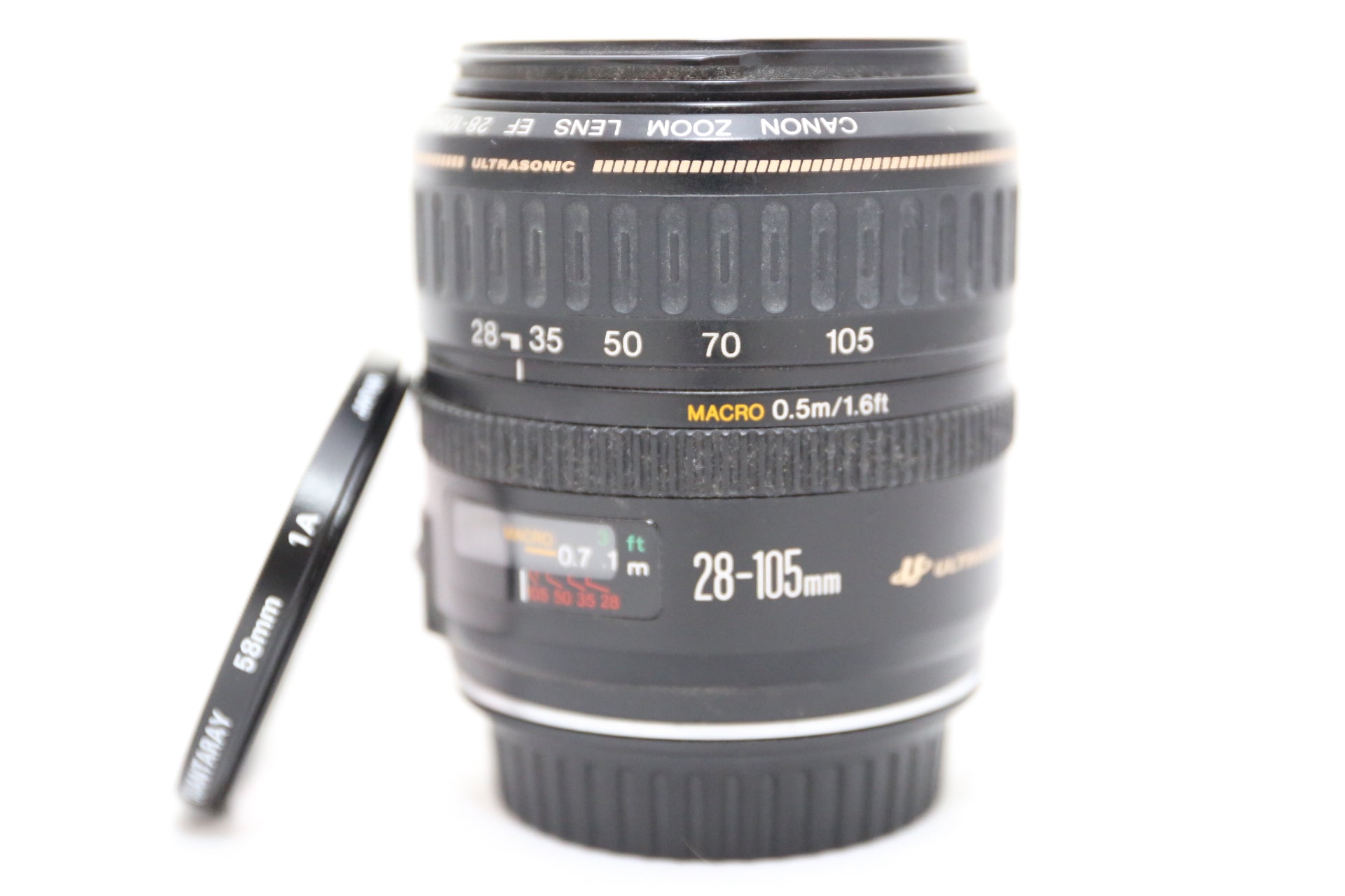 Canon EF 28-105mm f/3.5-4.5 EF USM Lens & Filter + Rear Cap