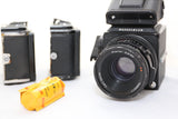 Hasselblad 500CM Medium Format SLR Film Camera w 80mm lens, Prism Meter, Film