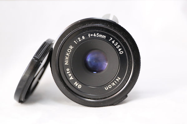Nikon GN Auto Nikkor 45mm f2.8 Ai Pancake Lens - EXCELLENT