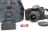 Canon EOS 7D 18.0MP DSLR Camera Black Kit w/ EF-S 18-55mm Lens & Case EXCELLENT