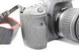 Canon EOS 7D 18.0MP DSLR Camera Black Kit w/ EF-S 18-55mm Lens & Case EXCELLENT
