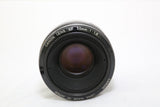 Canon EF 50mm F/1.8 Metal Mount Lens with Hoya filter - EXCELLENT