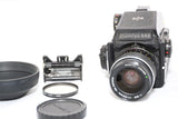 Mamiya 645 Medium Format SLR Camera w 55mm 2.8 Mamiya-Sekor C lens & AE Prism meter
