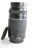 Canon EF 75-300mm f/4-5.6 III Lens (Full Frame) Both Caps - EXCELLENT - 6D 7D 5D