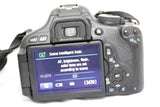 Canon EOS Rebel T3i 18.0MP Digital SLR Camera Kit 18-55mm Lens & Manual - MINT