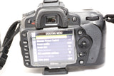 Nikon D90 12.3MP DSLR Camera w/ Case, Manual, 18-55mm AF-S G VR Lens - EXCELLENT