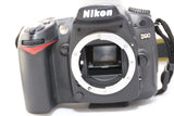 Nikon D90 12.3MP DSLR Camera w/ Case, Manual, 18-55mm AF-S G VR Lens - EXCELLENT