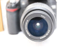Nikon D80 10.2MP DSLR Camera w/ Box, Manual, 18-55mm AF-S ED G Lens - EXCELLENT