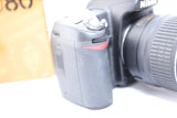 Nikon D80 10.2MP DSLR Camera w/ Box, Manual, 18-55mm AF-S ED G Lens - EXCELLENT