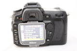 Nikon D80 10.2MP DSLR Camera w/ Box, Manual, 18-55mm AF-S ED G Lens - EXCELLENT