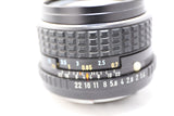 Pentax Pentax-M SMC 50mm F1.4 Prime MF Lens For K Mount w Lens Hood - EXCELLENT