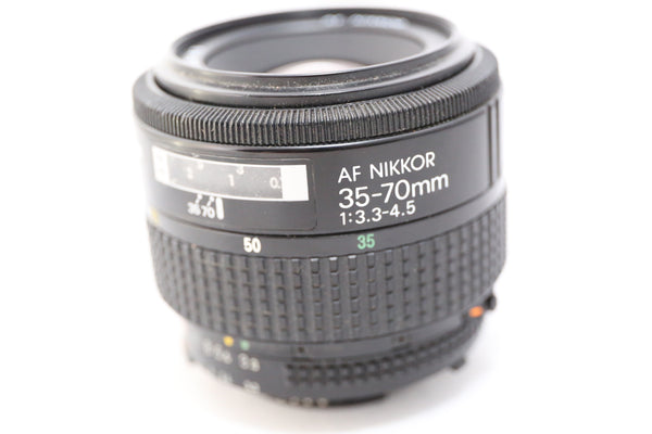 Nikon AF Nikkor 35-70mm f/3.3-4.5 FX lens EXCELLENT F100 F5 D610 D850 D750 D7200