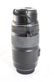 Canon EF 75-300mm F/4-5.6 IS USM Lens w Caps metal mount - GREAT