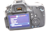 Canon EOS 60D 18.9MP Digital SLR Camera - Black (Body Only) - Flash not working