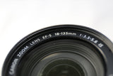 Canon EFS 18-135mm f/3.5 to 5.6 IS Lens EF-S with Case - EXCELLENT