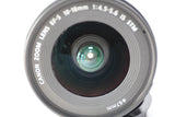 Canon EF-S 10-18mm F/4.5-5.6 IS STM Lens Both Caps - MINT