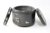 Canon Ef 50mm F/1.8 II Focal Length Lens EXCELLENT