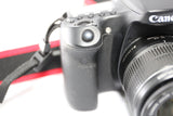 Canon EOS 70D 20.2MP Wifi DSLR Camera w/ 18-55mm Lens & Case - EXCELLENT