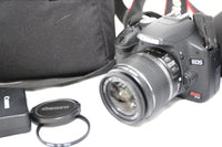 Canon EOS Rebel T1i / EOS 500D 15.1MP DSLR Camera 18-55mm & Bag - EXCELLENT