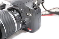 Canon EOS Rebel T1i / EOS 500D 15.1MP DSLR Camera 18-55mm & Bag - EXCELLENT