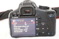 Canon EOS Rebel T1i / EOS 500D 15.1MP DSLR Camera 18-55mm & Bag - EXCELLENT