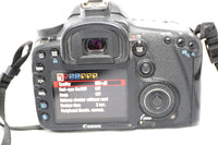 Canon EOS 7D 18.0 MP DSLR Camera with 18-55mm EFS Lens & Case - GOOD