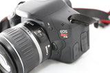 Canon EOS Rebel T3i 18.0MP Digital SLR Camera Kit 18-55mm Lens & Case - EXCELENT