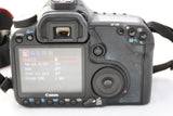 Canon EOS 40D 10.1MP DSLR Camera w/ EF-S IS 18-55mm Lens CF Card & Case - GREAT