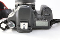 Canon EOS 40D 10.1MP DSLR Camera w/ EF-S IS 18-55mm Lens CF Card & Case - GREAT