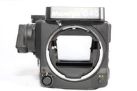 Mamiya 645 M645 Super Camera W/ AE Metered Prism 55mm Lens 120 back Tested, MINT