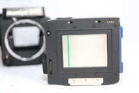 Mamiya 645 M645 Super Camera W/ AE Metered Prism 55mm Lens 120 back Tested, MINT