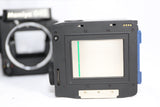Mamiya 645 M645 Super Camera W/ AE Metered Prism 55mm Lens 120 back Tested, MINT