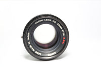 Canon 50mm f1.4 FD Manual Focus S.S.C. lens - EXCELLENT