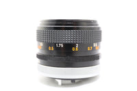 Canon 50mm f1.4 FD Manual Focus S.S.C. lens - EXCELLENT