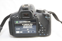 Canon EOS Rebel T4i / EOS 650D 18.0MP DSLR Camera w 18-55mm EF-S IS STM lens