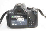 Canon EOS Rebel T4i / EOS 650D 18.0MP DSLR Camera w 18-55mm EF-S IS STM lens