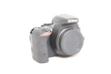 Nikon D5500 24.2MP DSLR camera Black Kit w/ VR II 18-55mm Lens 5k Shutter MINT