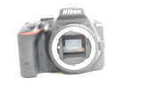 Nikon D5500 24.2MP DSLR camera Black Kit w/ VR II 18-55mm Lens 5k Shutter MINT
