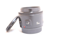 Canon Ef 50mm F/1.8 Focal Length Lens EXCELLENT - Both Lens caps