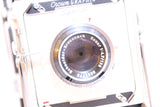 Graflex Crown Graphic 4x5 camera 135mm Schneider 4.7 & Polaroid 52 FILM & TESTED