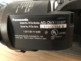 Panasonic AG-DVX100BP Black Camcorder w Maxwell MP-101 Panner & MiniDV 104 HOURS