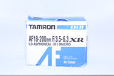 Tamron 18-200mm Canon EF lens LD ii XR APS-C A14E