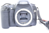 Canon EOS 30D 8.2MP Digital SLR Camera - Black (Body Only) EXCELLENT