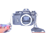 Nikon EM 35mm SLR Film Camera & Battery Tested/Works - Good Light Meter