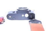 Nikon EM 35mm SLR Film Camera & Battery Tested/Works - Good Light Meter